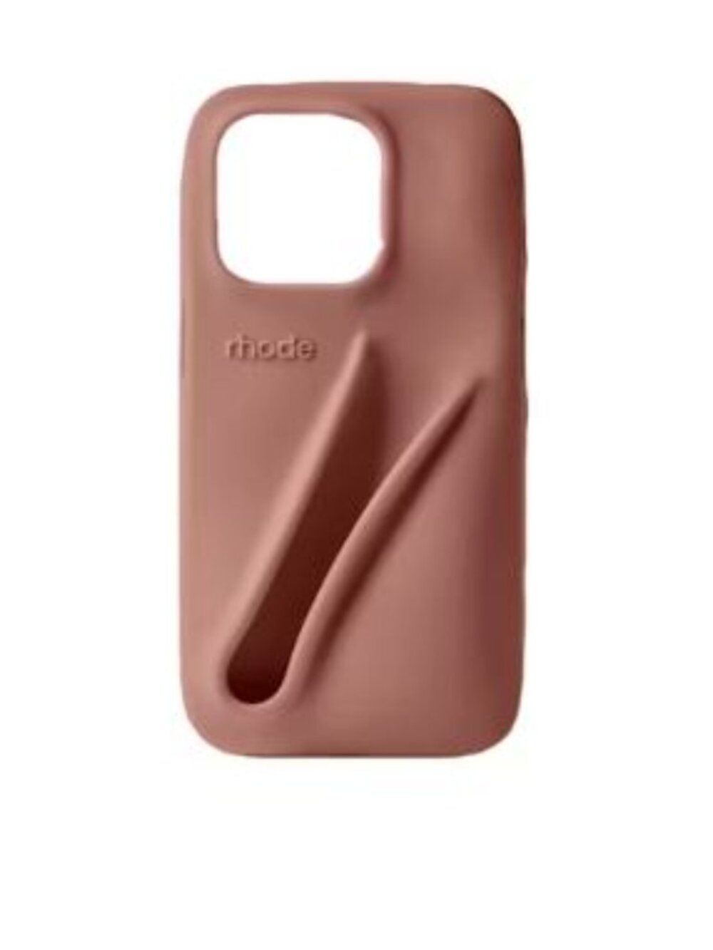 Authentic Rhode Skin by Hailey Bieber Limited Fall Lip Case Toast iPhone 15 Pro